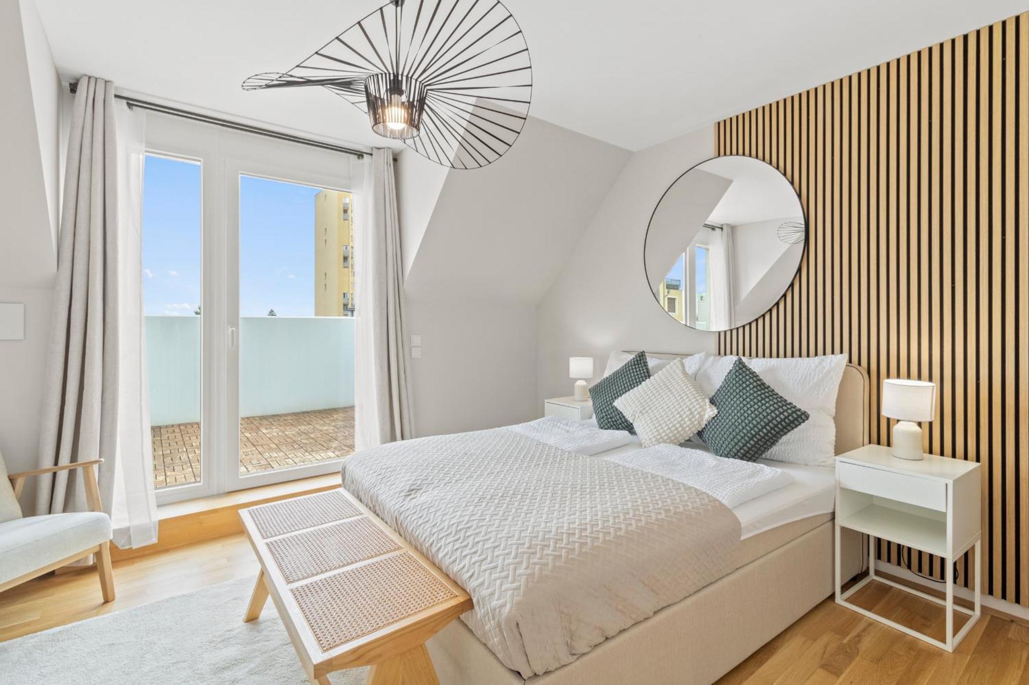 Stylish Apartments - 3 Min To U1 Kagraner Platz Viena Exterior foto